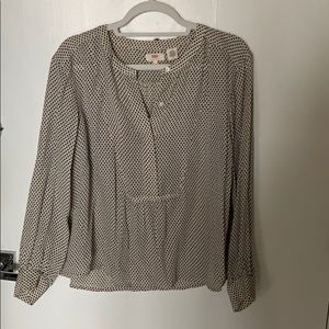 Levi’s peasant blouse - never worn, babydoll fit